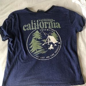 Two Cotton-On crop tops.